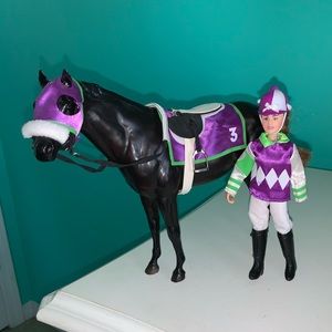 Breyer Race Horse Set